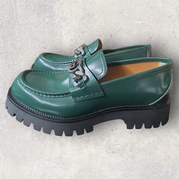Gucci Logo Chunky Loafers - Picture 3 of 12
